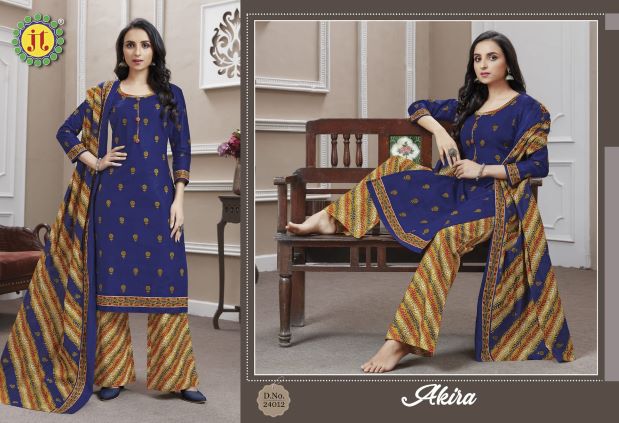 Jt Akira 24 Casual Daily Wear Printed Cotton Dress Material Collection